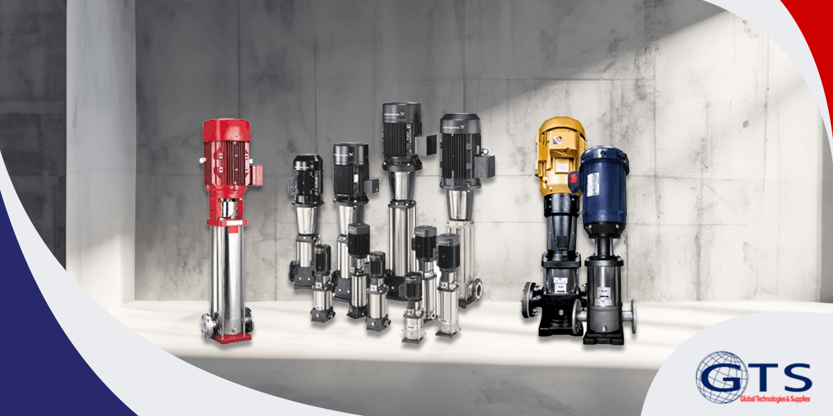 Bomba jockey instalada en sistema contra incendio para mantener la presión de la red