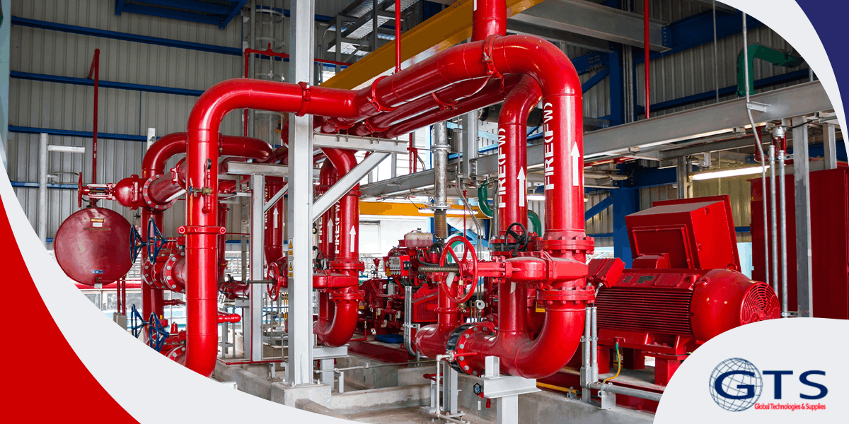 Equipo de bombeo contra incendio fabricado por GTS