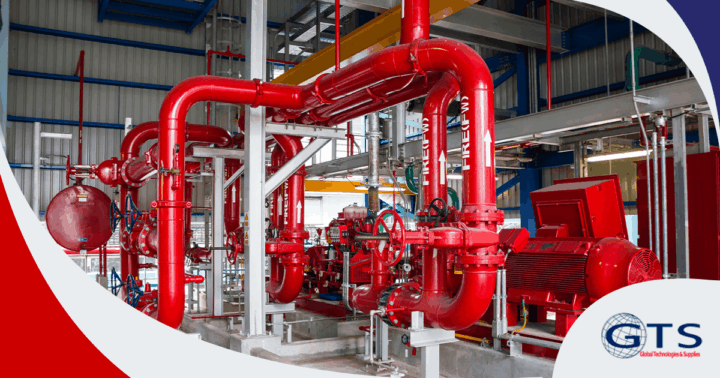 Equipo de bombeo contra incendio fabricado por GTS