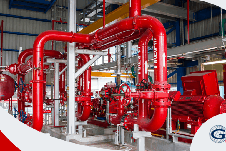 Equipo de bombeo contra incendio fabricado por GTS